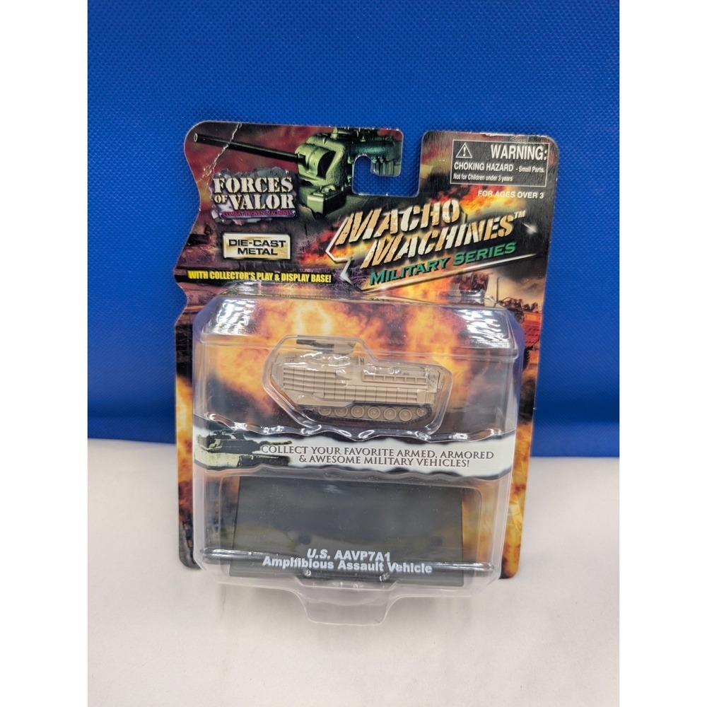 2009 Forces Of Valor Macho Machines US AAVP7A1 Amphibious Assault Vehicle